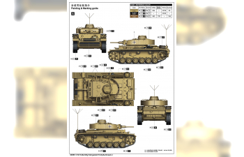 Сборная модель Pz.Kpfw.III Ausf.J