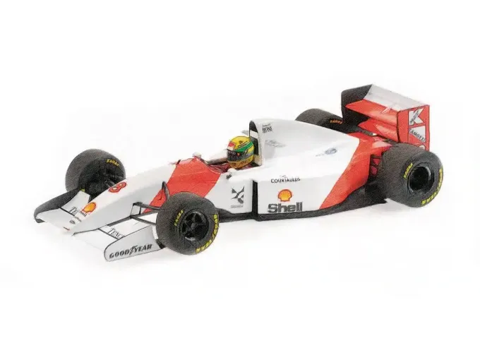 McLAREN Ford MP4/8 Ayrton Senna Winner Brazil GP (1993), Dirty Version