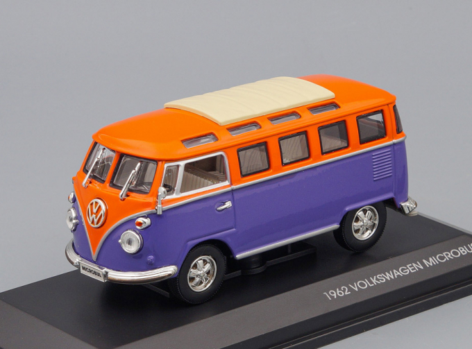 VOLKSWAGEN Microbus (1962), purple / orange