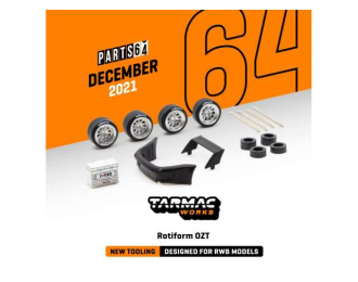 Rotiform OZT Designed for RWB Models, black/silver