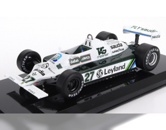 WILLIAMS F1 Fw07b N 27 World Champion Season (1980) Alan Jones - Con Vetrina - With Showcase, White Green