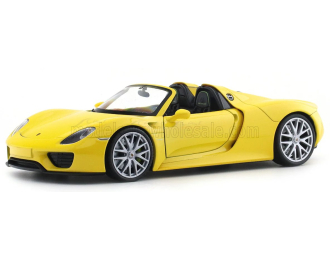 PORSCHE 918 Spyder Hard-Top Open (2015), yellow