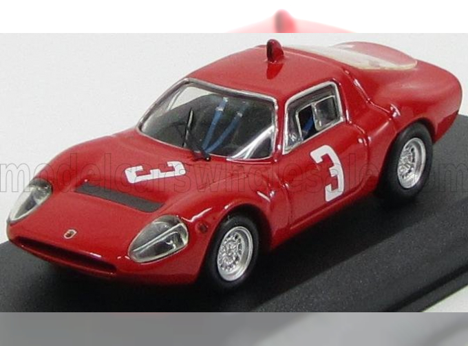 ABARTH Ot1300 Coupe N 3 Winner Hockenheim 1967 T.hezemans, Red