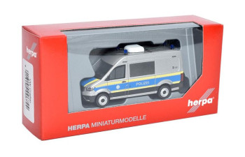 VOLKSWAGEN Crafter Polizei, silver / blue