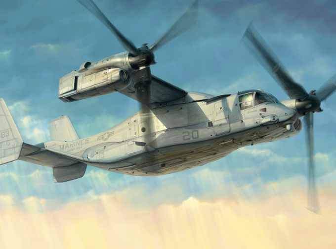 Сборная модель Конвертоплан MV-22 Osprey