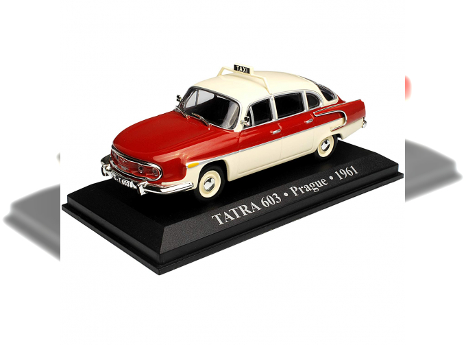 TATRA 603 Prague (1961), beige/red