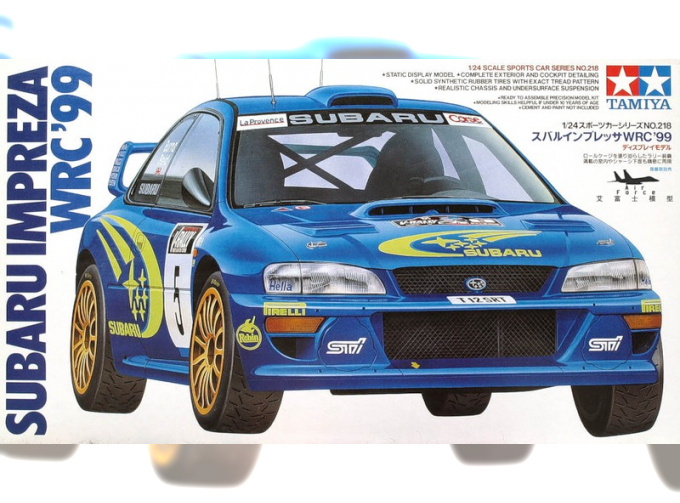Сборная модель SUBARU Impreza WRC'99