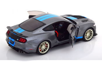 FORD Shelby Mustang GT500 KR (2022), grey metallic blue