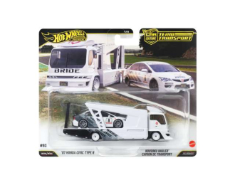 HONDA Civic Type-R FD2 + Kousoku hauler *Team Transport series* (2007), white