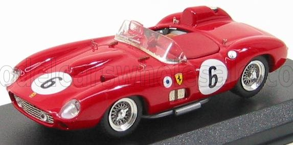 FERRARI 335s Scuderia Ferrari N6 24h Le Mans (1957) Phil Hill - Peter Collins, Red