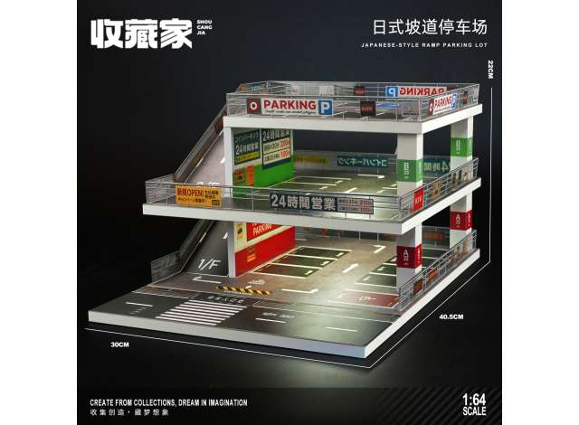 Parking building A, various