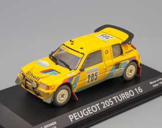 PEUGEOT 205 Turbo 16, yellow