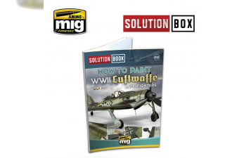 WWII LUFTWAFFE LATE FIGHTERS SOLUTION BOX / Набор для немецких истребителейконца ВМВ