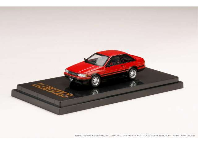 Toyota Corolla Levin GT APEX 2door AE86, red / black