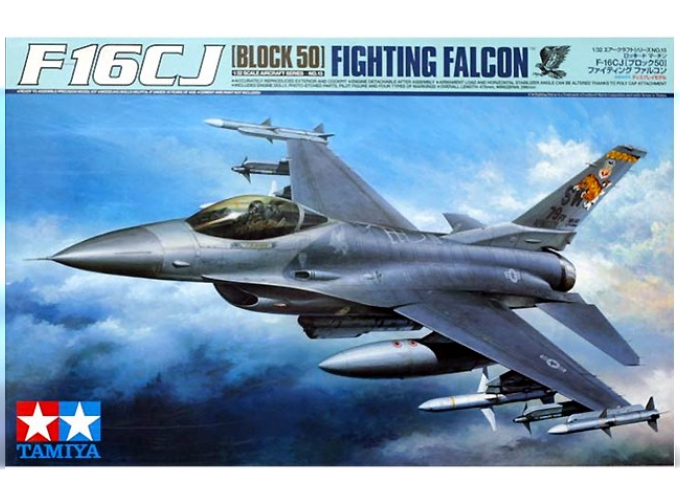 Сборная модель Американский самолёт F-16CJ Fighting Falcon в модификации Block 50