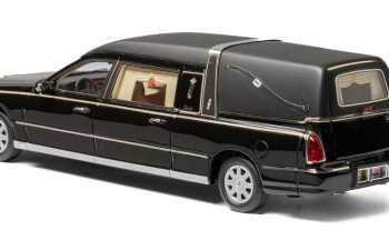 LINCOLN Тown car hearse (2009), black