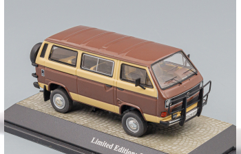 VOLKSWAGEN T3b Caravelle Syncro 4х4 (1984), brown