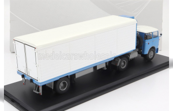 LIAZ 706 Mttn Truck Transports (1978), Light Blue White