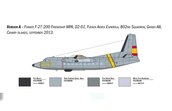 Сборная модель Fokker F-27 SAR