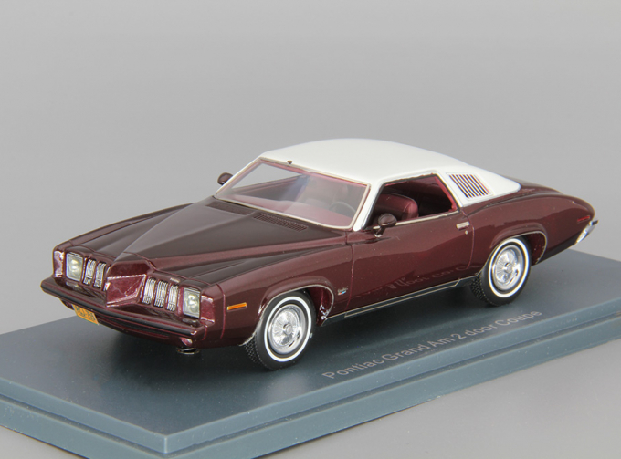 PONTIAC Grand Am Coupe (1973), red metallic grey