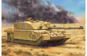 Сборная модель British Challenger II (OP.Telic) Iraq 2003