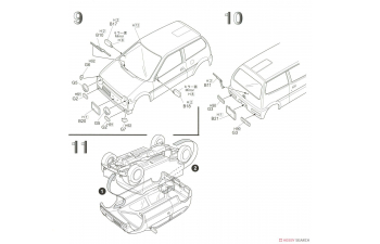 Сборная модель Honda Today G (1985)