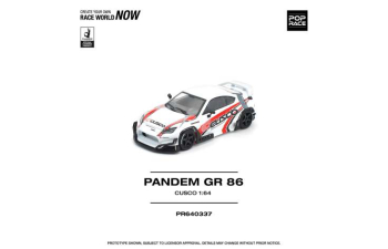 TOYOTA Pandem GR86 *Cusco*, white/red