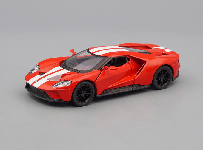 FORD GT (2017), red / white