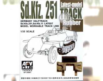 Сборная модель Sd.Kfz.251 Workable Rubber Tracks