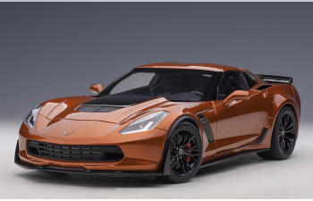 Chevrolet Corvette C7 Z06 оранжевый