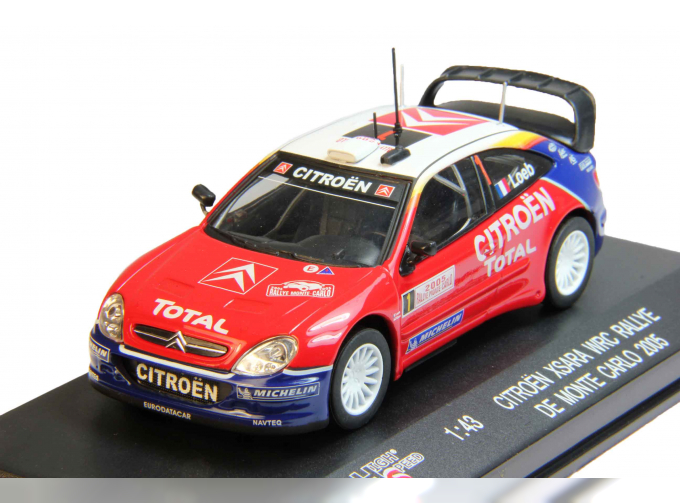 CITROEN Xsara WRC Rallye De Monte Carlo (2005), red