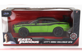 DODGE Letty's Challenger Srt8 Off Road 2008 - Fast & Furious 7, Green Matt Black