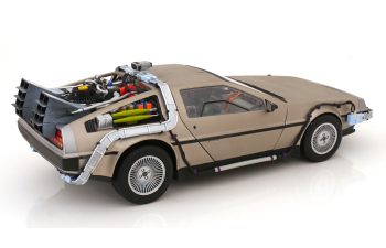 DELOREAN DMC 12 Back To The Future Part 1, mit Hund Einstein (1983)