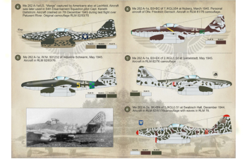 Messerschmitt Me.262 «Schwalbe» Wet decal