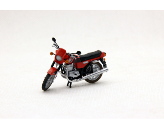Ява-350-639, мотоцикл (красный)