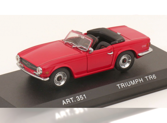 TRIUMPH TR 6 Convertible (1969), red