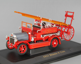 DENNIS N-Type (1921), Fire Engine, red