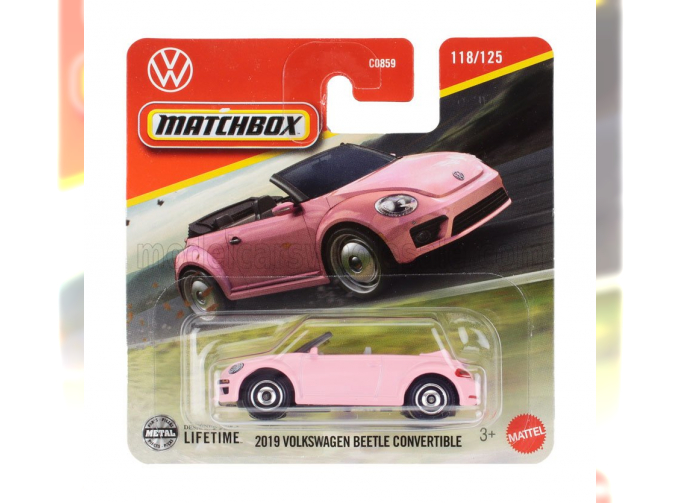 VOLKSWAGEN Beetle Cabriolet Open (2019), pink