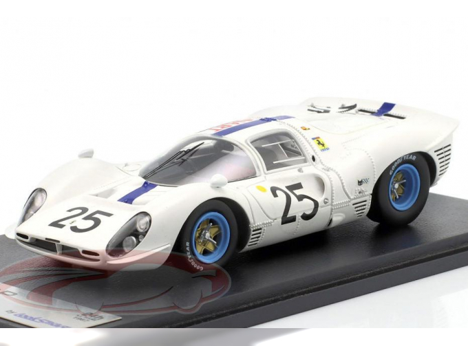 FERRARI 412 P Berlinetta №25 24h LeMans Pedro Rodriguez, Giancarlo Baghetti (1967)