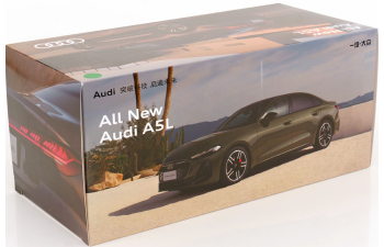 AUDI A5L (2025), dark green-metallic