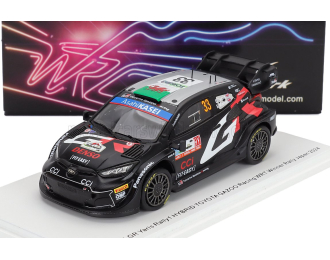 TOYOTA Yaris Gr Rally1 Hybrid Team Toyota Gazoo Racing Wrt №33 Winner Rally Japan (2024) Elfyn Evans - Scott Martin, Black