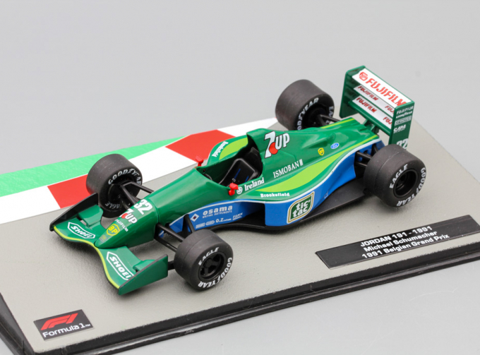 JORDAN 191 - Михаэль Шумахер (1991), Formula 1 Auto Collection 46