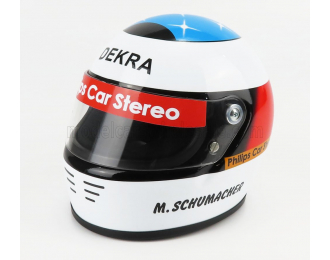 BELL HELMET F1 Casco Helmet Jordan 191 Ford N 32 First F1 Race Gp Spa Belgium 1991 M.Schumacher, White Blue