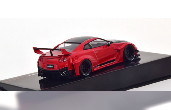 NISSAN 35 GT-RR LB Silhouette WORKS GT (тюнинг R35) (2019) Metallic Red/Black