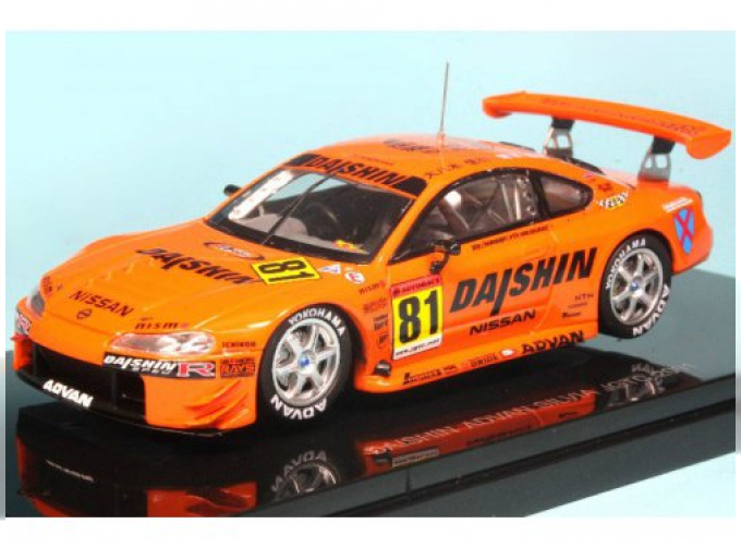 NISSAN Silvia S15 JGTC №81 Daishin Advan (2001), оранжевый