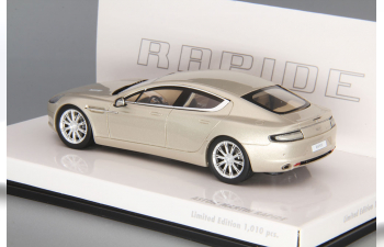 ASTON MARTIN Rapide Geneva (2010), silver blonde