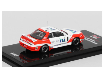 NISSAN Skyline GTR R32 No.1 Unisia Jecs JTC M.Hasemi / H. Fukuyama (1993), red/white
