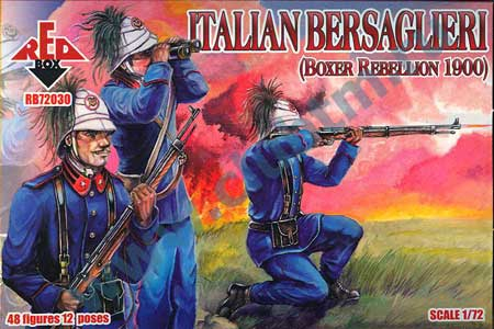 Сборная модель Итальянские берсальеры 1900