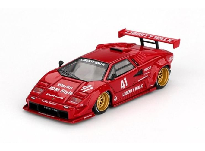 LAMBORGHINI Countach LB-Works #41 (2025), red