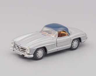 MERCEDES-BENZ 300SL Roadster, silver / blue